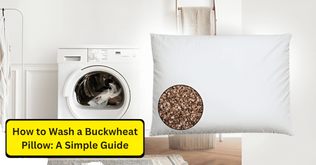 how to wash a buckwheat pillow?