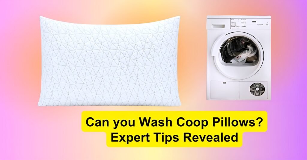 Can you Wash Coop Pillows?