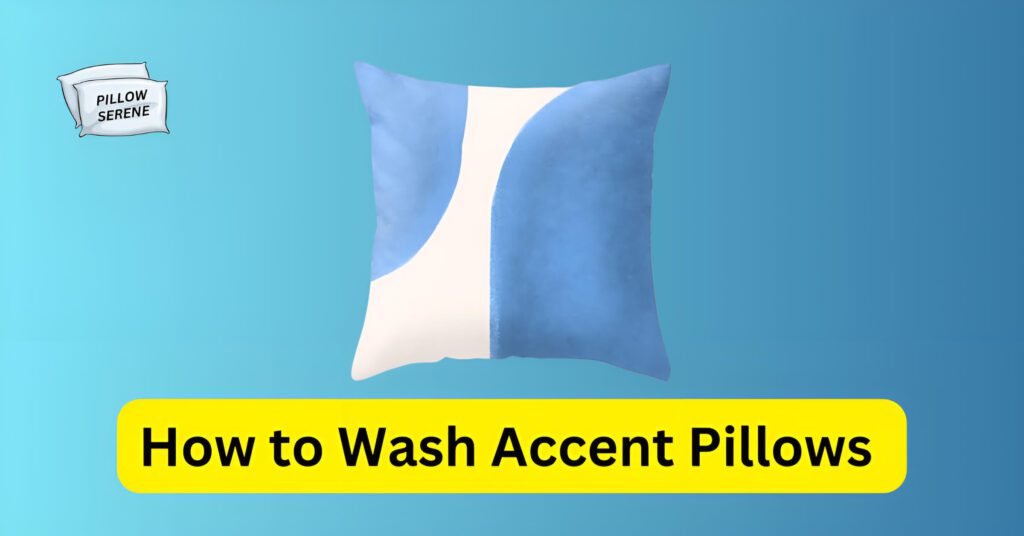 How to Wash Accent Pillows - from pillow serene future image